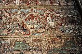 Bagan Myanmar. Paintings of the  Upali Thein temple. 